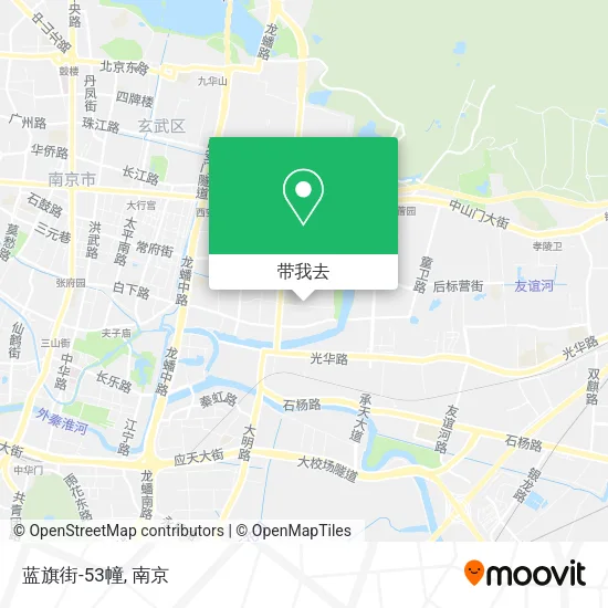 蓝旗街-53幢地图