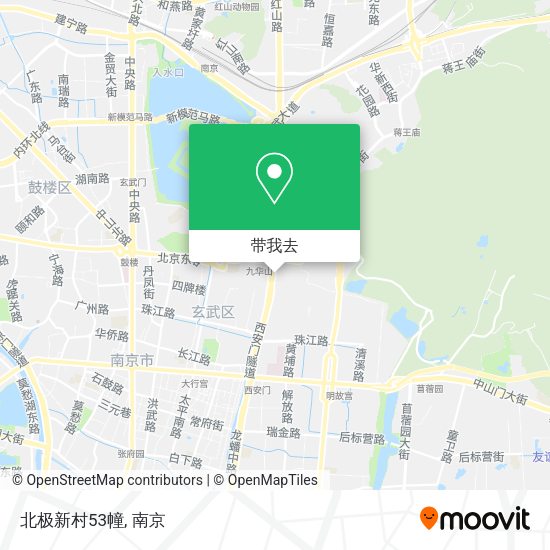 北极新村53幢地图