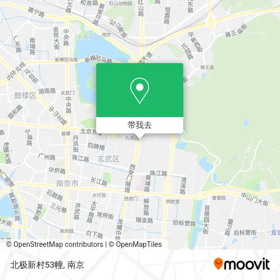 北极新村53幢地图