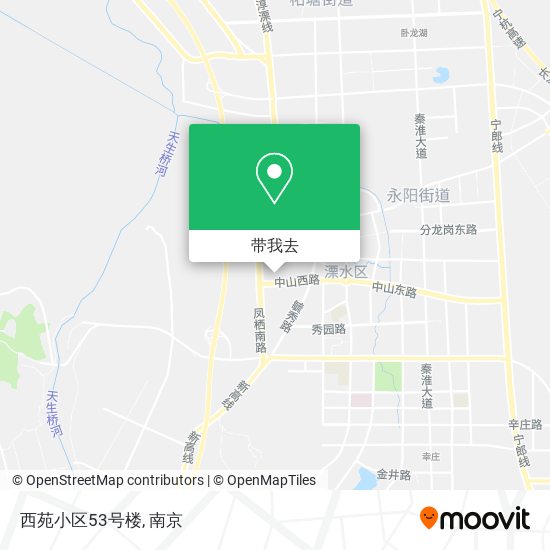 西苑小区53号楼地图
