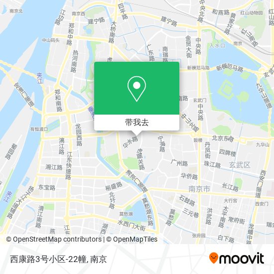 西康路3号小区-22幢地图