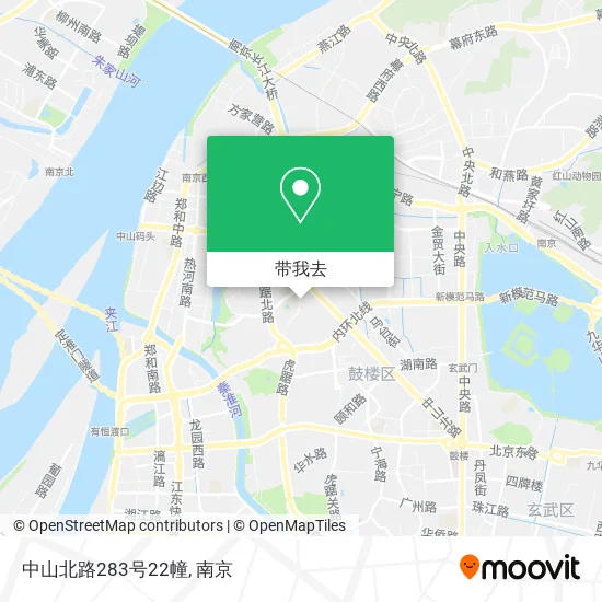 中山北路283号22幢地图