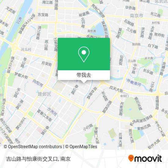 吉山路与怡康街交叉口地图
