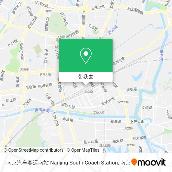 南京汽车客运南站 Nanjing South Coach Station地图