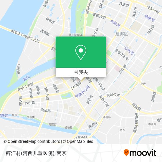 醉江村(河西儿童医院)地图
