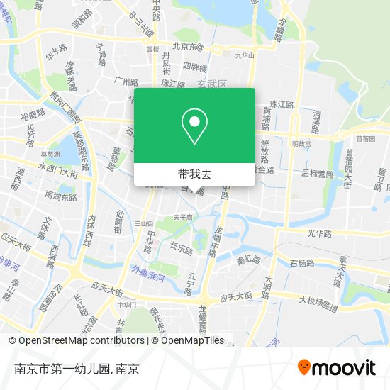 南京市第一幼儿园地图