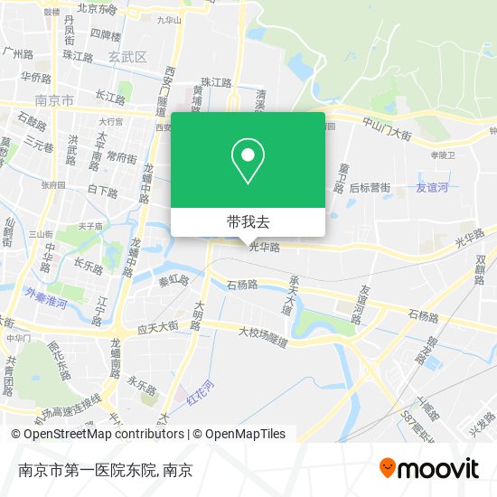 南京市第一医院东院地图