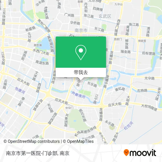 南京市第一医院-门诊部地图