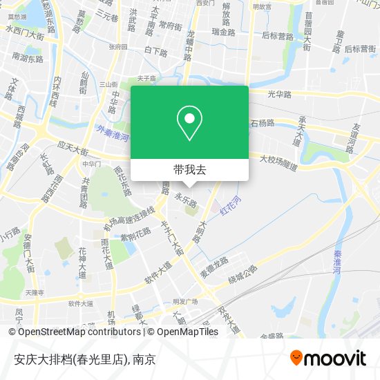 安庆大排档(春光里店)地图
