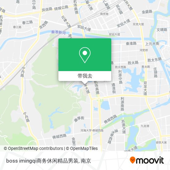 boss imingqi商务休闲精品男装地图