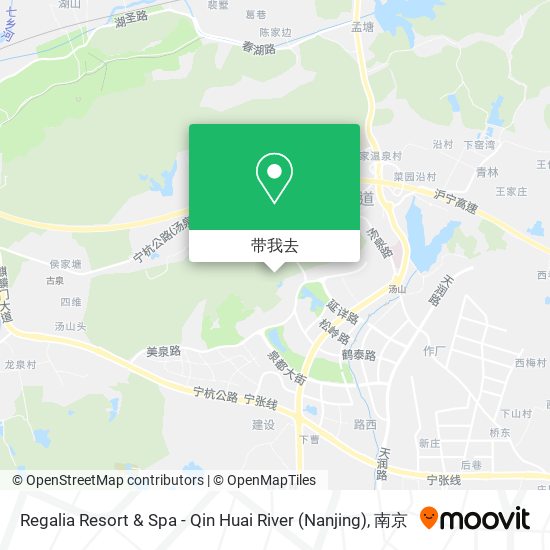 Regalia Resort & Spa - Qin Huai River (Nanjing)地图