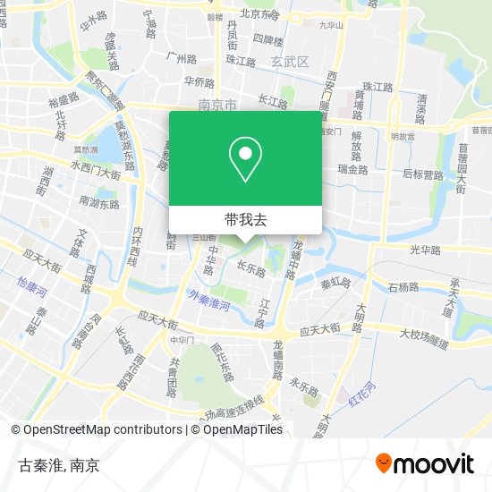 古秦淮地图