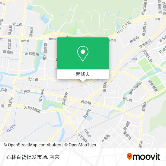 石林百货批发市场地图