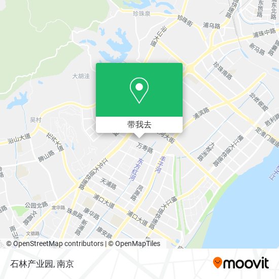 石林产业园地图