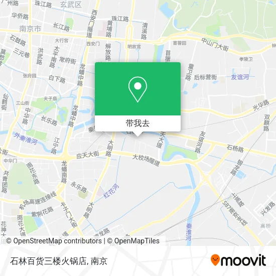 石林百货三楼火锅店地图