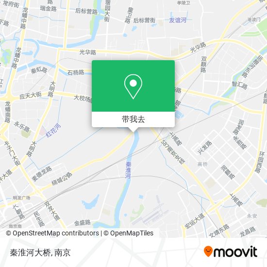 秦淮河大桥地图