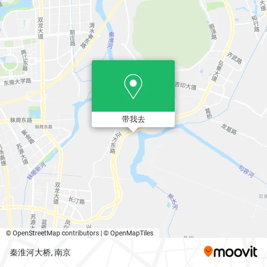 秦淮河大桥地图