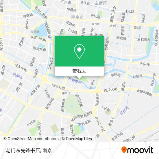 老门东先锋书店地图