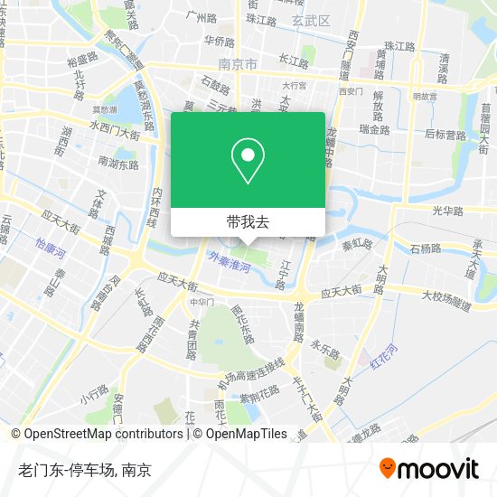 老门东-停车场地图