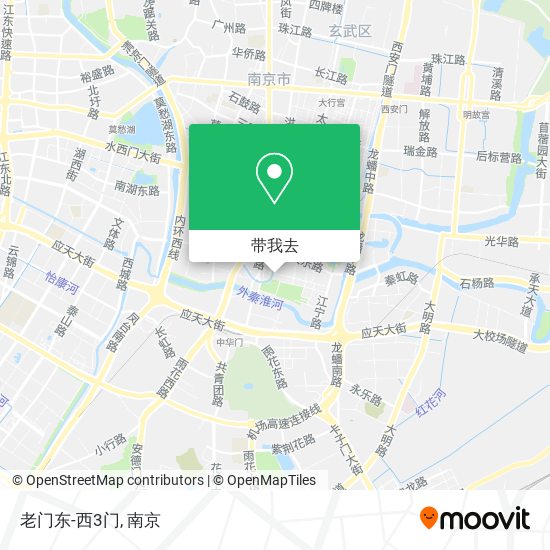 老门东-西3门地图