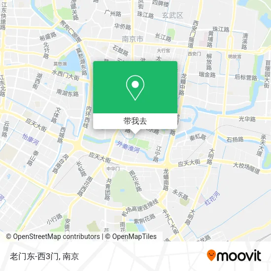 老门东-西3门地图