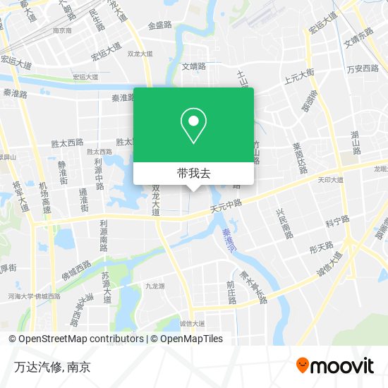 万达汽修地图