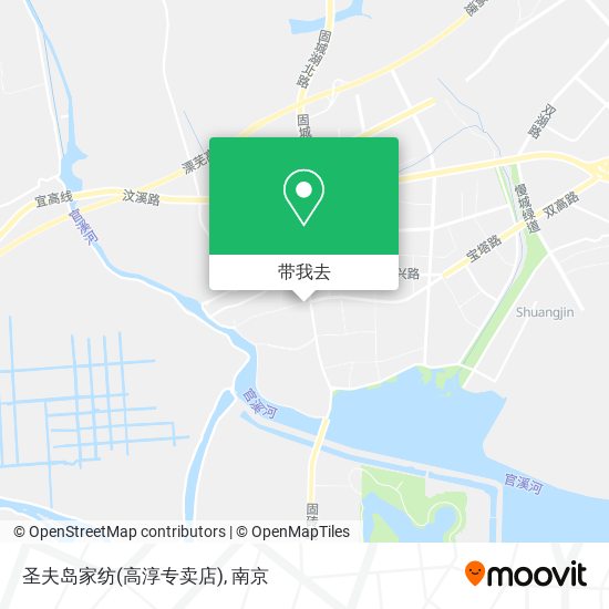 圣夫岛家纺(高淳专卖店)地图