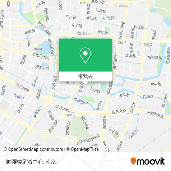 瞻缨楼足浴中心地图