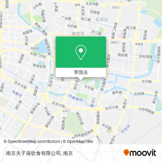 南京夫子庙饮食有限公司地图