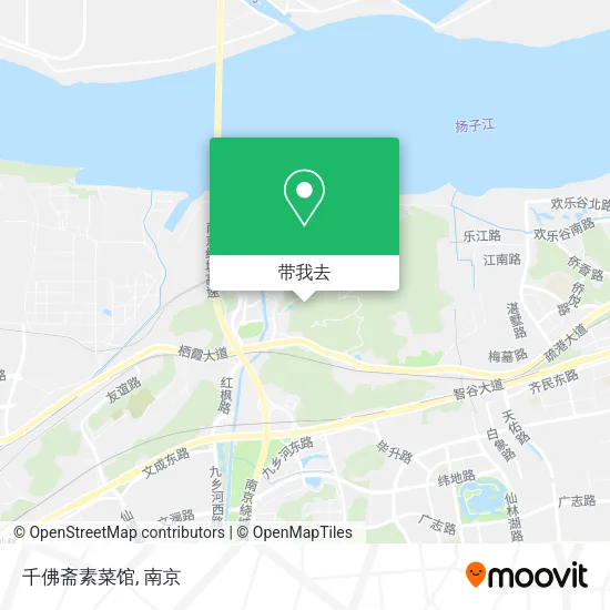 千佛斋素菜馆地图