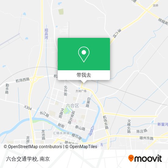六合交通学校地图