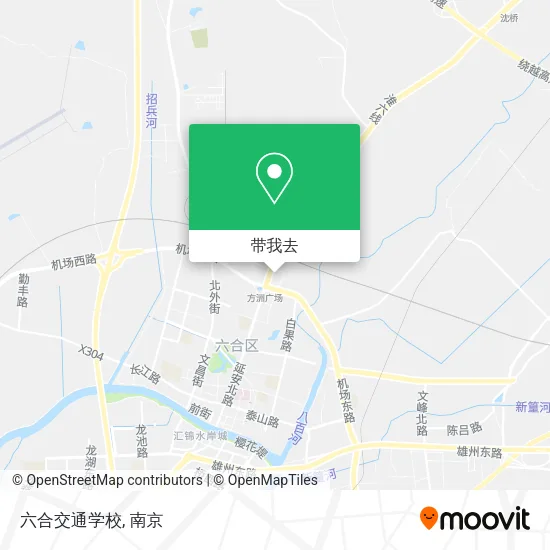 六合交通学校地图