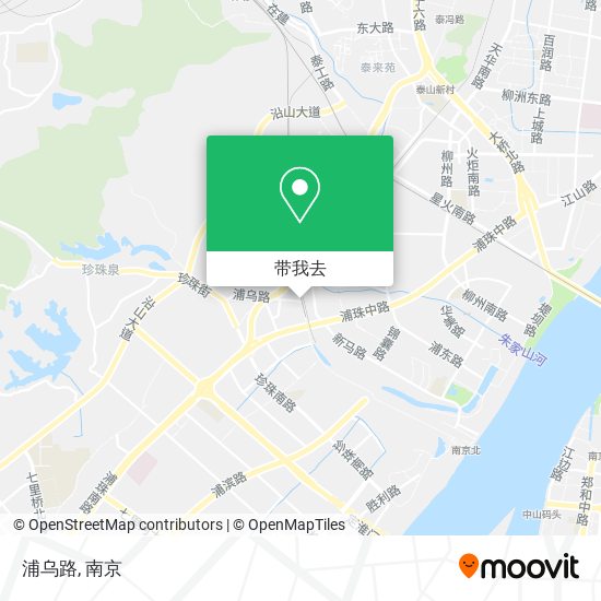 浦乌路地图