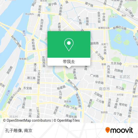 孔子雕像地图