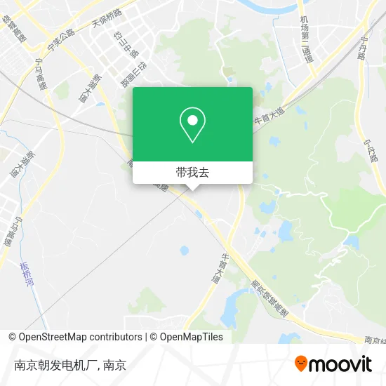 南京朝发电机厂地图