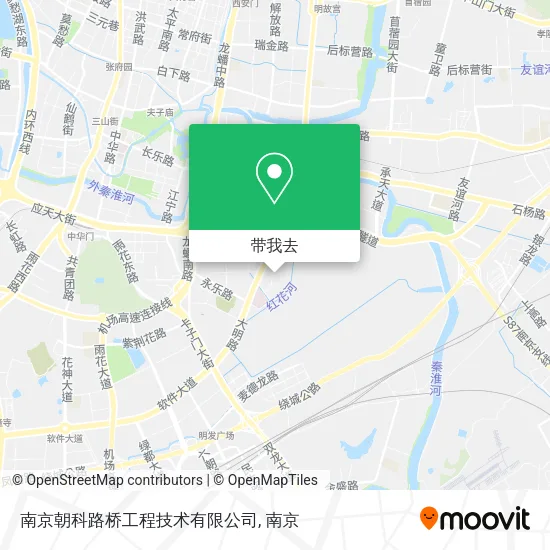 南京朝科路桥工程技术有限公司地图