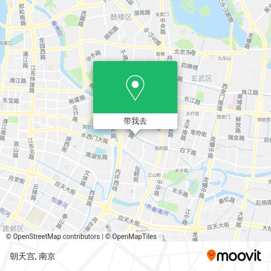 朝天宫地图