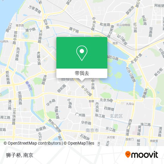狮子桥地图