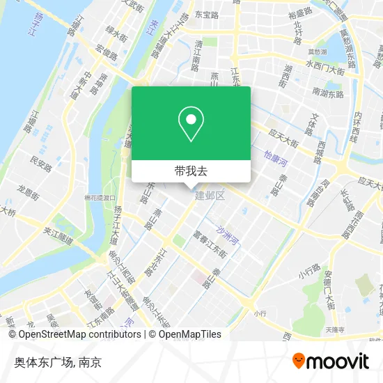 奥体东广场地图