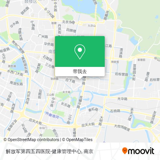 解放军第四五四医院-健康管理中心地图