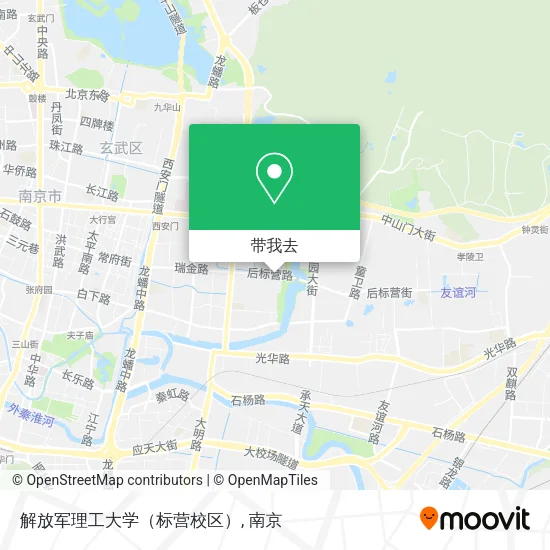 解放军理工大学（标营校区）地图