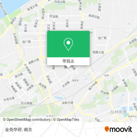金尧华府地图