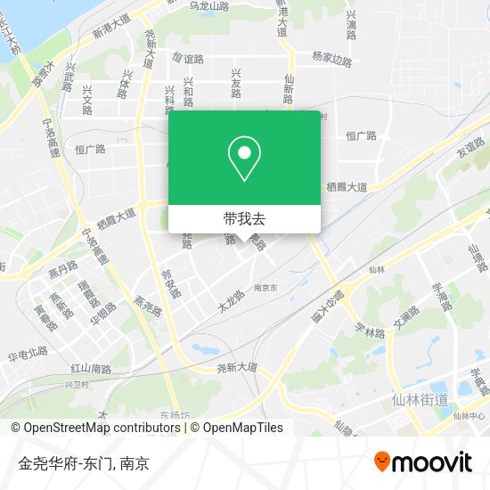 金尧华府-东门地图