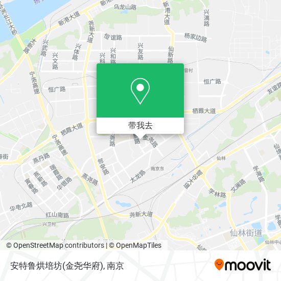 安特鲁烘培坊(金尧华府)地图