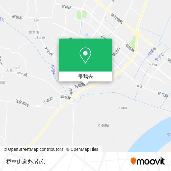 桥林街道办地图