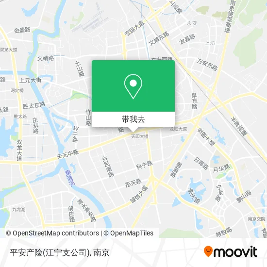 平安产险(江宁支公司)地图