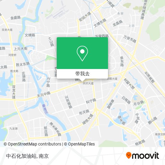 中石化加油站地图