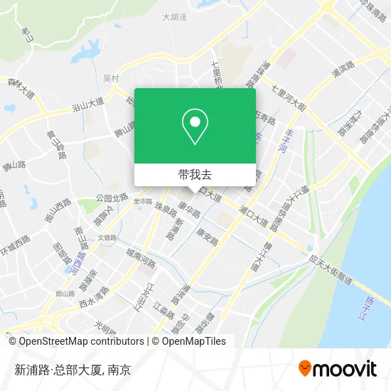新浦路·总部大厦地图