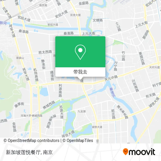 新加坡莲悦餐厅地图