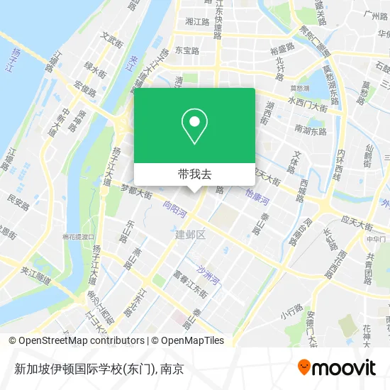 新加坡伊顿国际学校(东门)地图